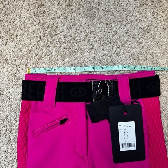 Goldbergh Brooke Pippa Ski Pants Pony Pink NWT SIZE US 4 Waterproof - Picture 6 of 10